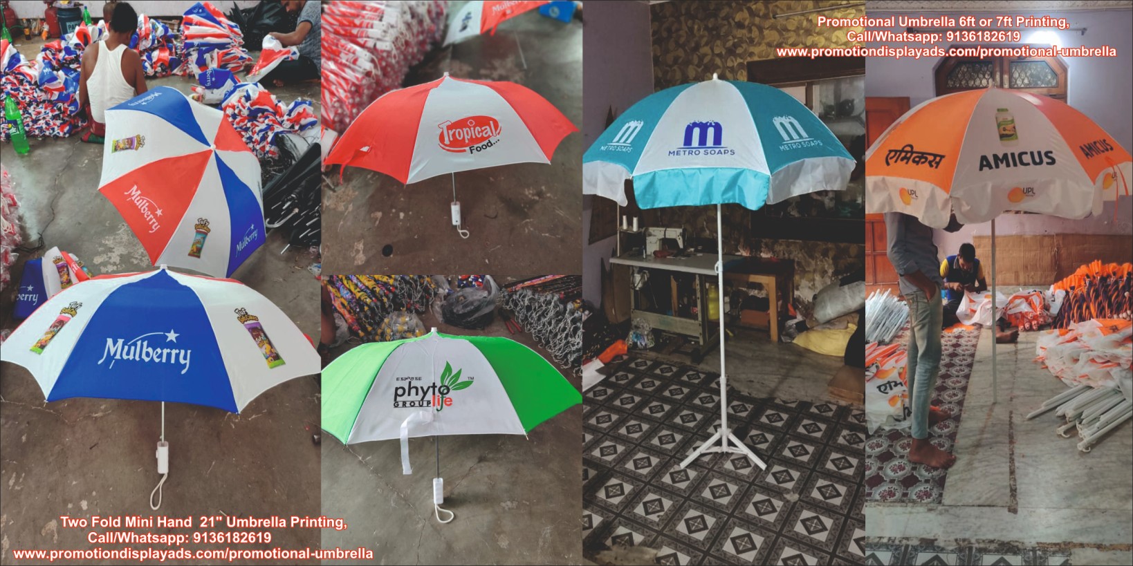 Printed Umbrella printing manufacturers,